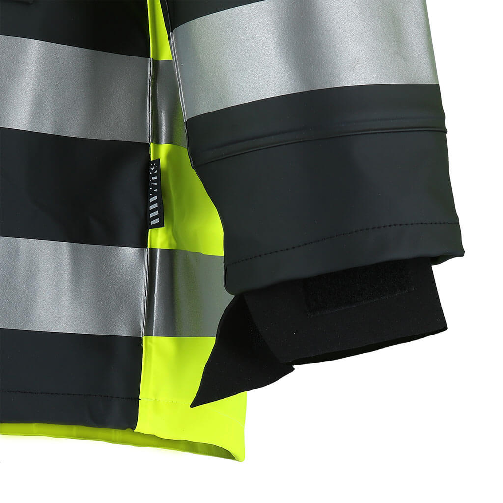 Gypsum regnjakke High Vis