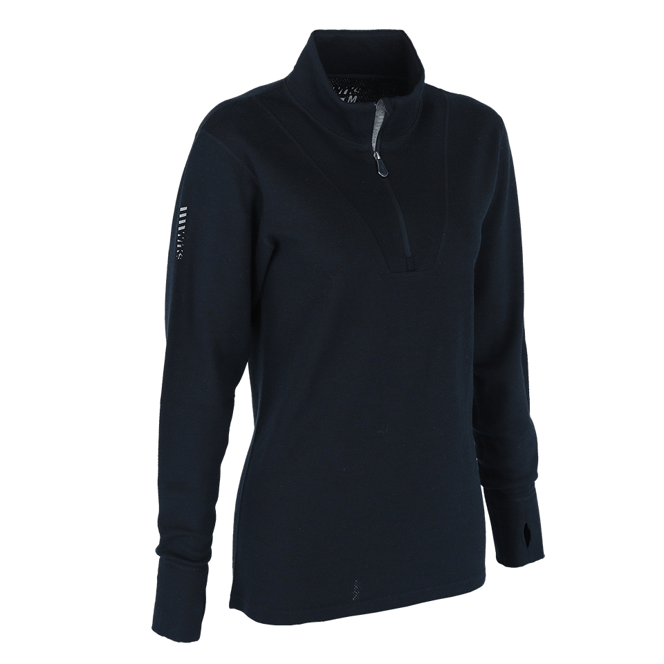 Quartz Thermo genser 1/2 Zip dame